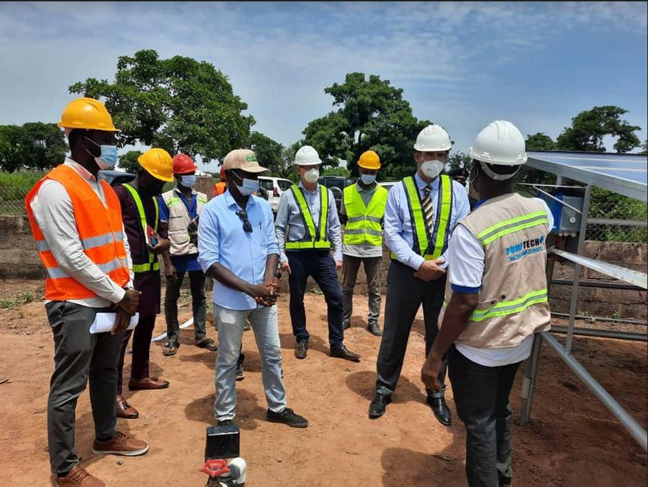 Commissioning of an SPIS under the PGE project 