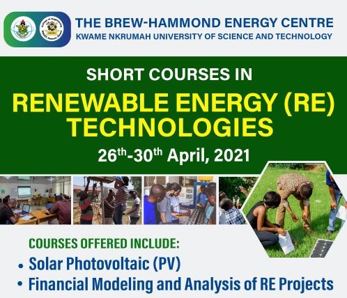 Short Courses in Renewable Energy 2021